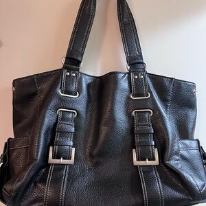 Elegant Black Tote Bag